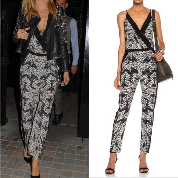 Diane Von Furstenberg Shany Jumpsuit Romper size 6 medium - Picture 10 of 14